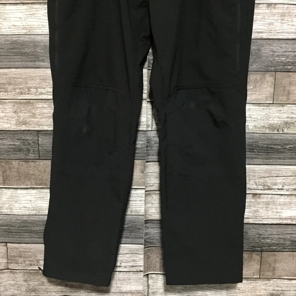 CQR Fleece Lined Pants Men’s 40x30 Black Stretch Ankle Zip